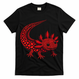Cute Axolotl Heart   Valentine Axolotl  T-Shirt