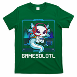 Cute Axolotl Lover Gamesalotl Gaming Axolotl T-Shirt