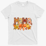 Cute Autumn Mama Fall Lover T-Shirt - White