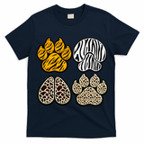 Cute Animal Print Paws T-Shirt