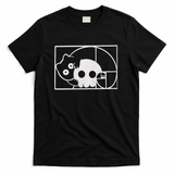 Cat and Skull Fibonacci - Black