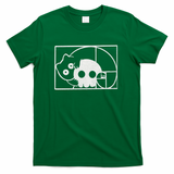 Cat and Skull Fibonacci - Green