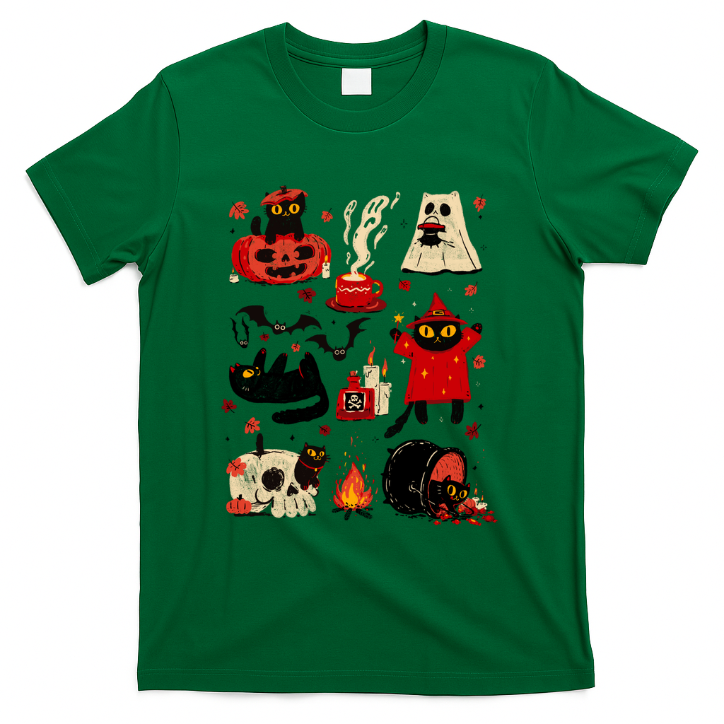 Cats and Tricks - Green