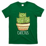 Cute Cactus Three Cats T-Shirt