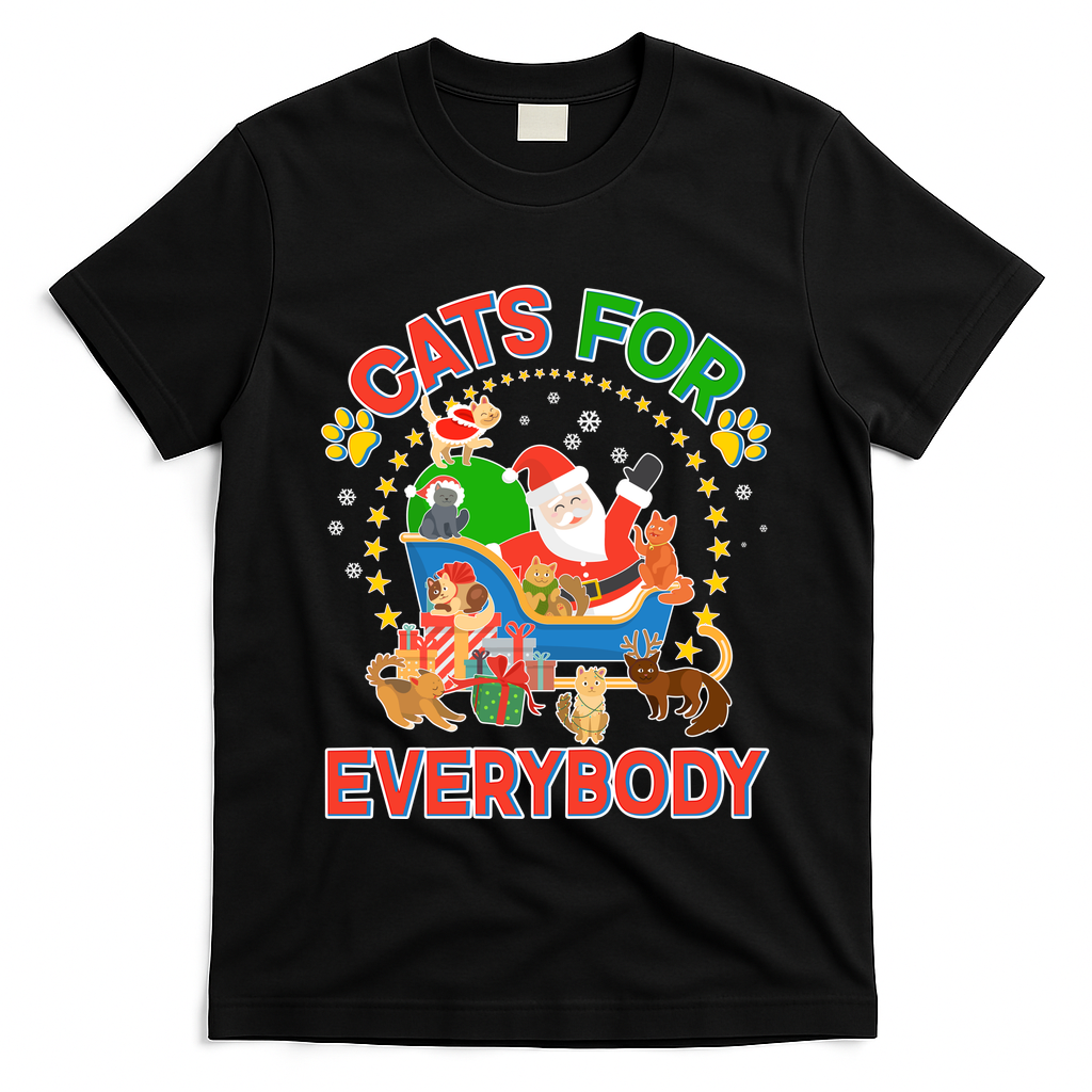 Christmas Cats For Everybody T-Shirt