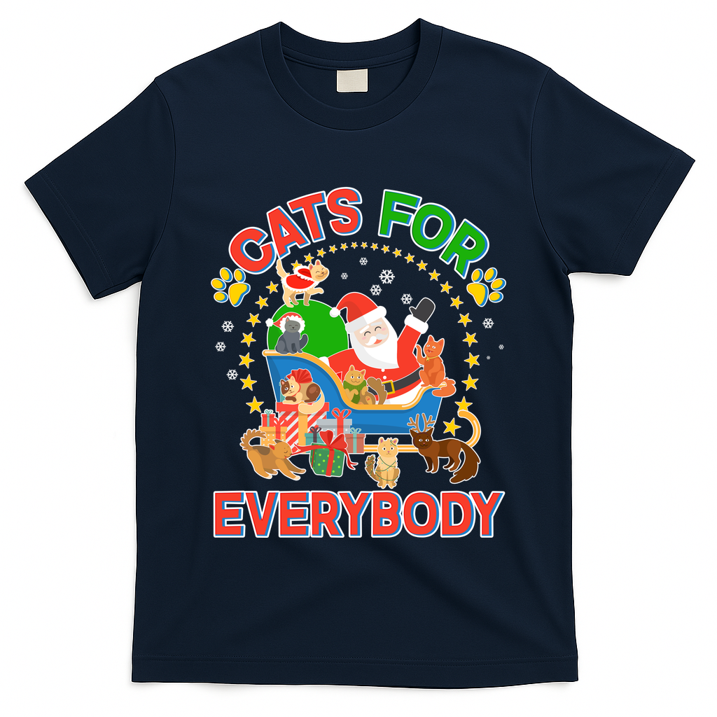 Christmas Cats For Everybody T-Shirt