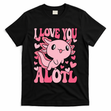Cute Axolotl Valentines Day Valentine T-Shirt