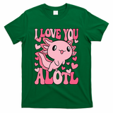 Cute Axolotl Valentines Day Valentine T-Shirt