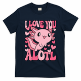 Cute Axolotl Valentines Day Valentine T-Shirt