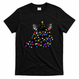 Chonky Bat Cat Christmas Tree Lights Star Version - Black