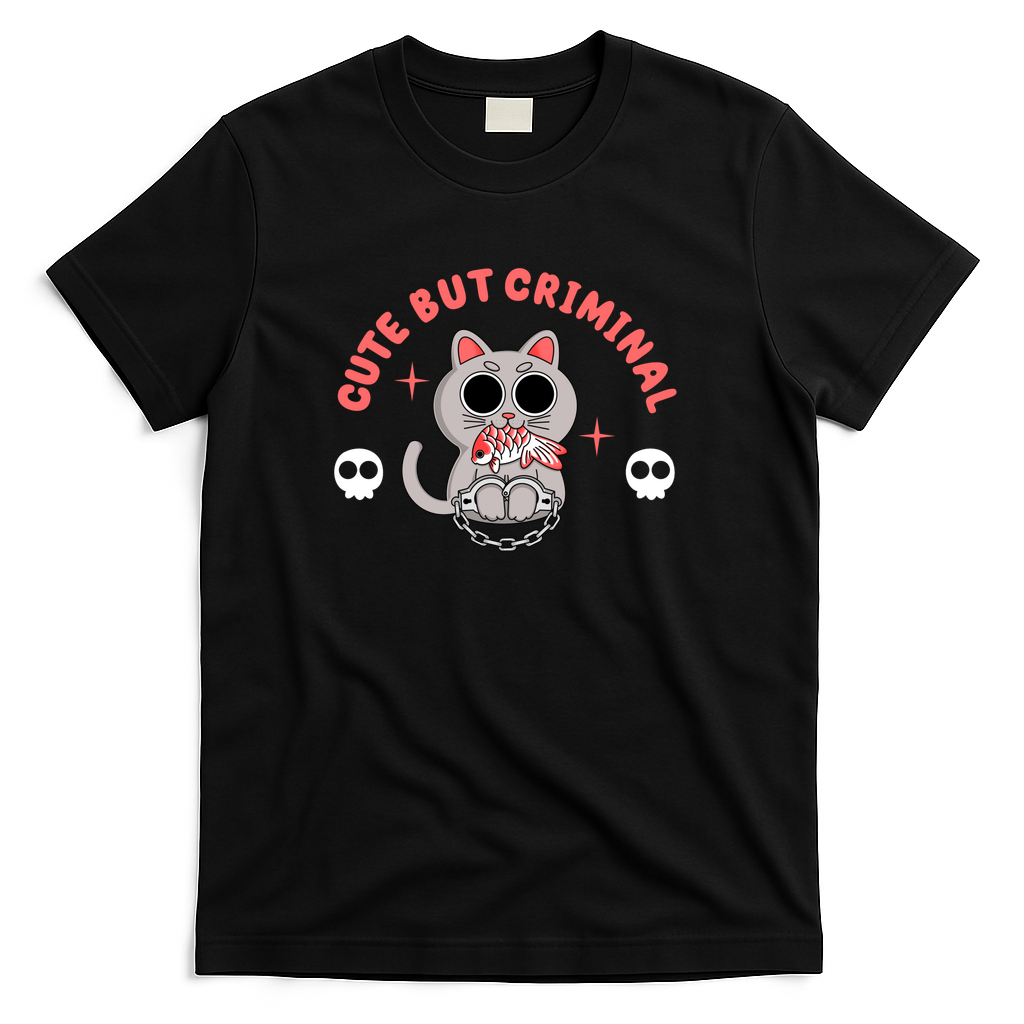 Cute But Criminal - Black