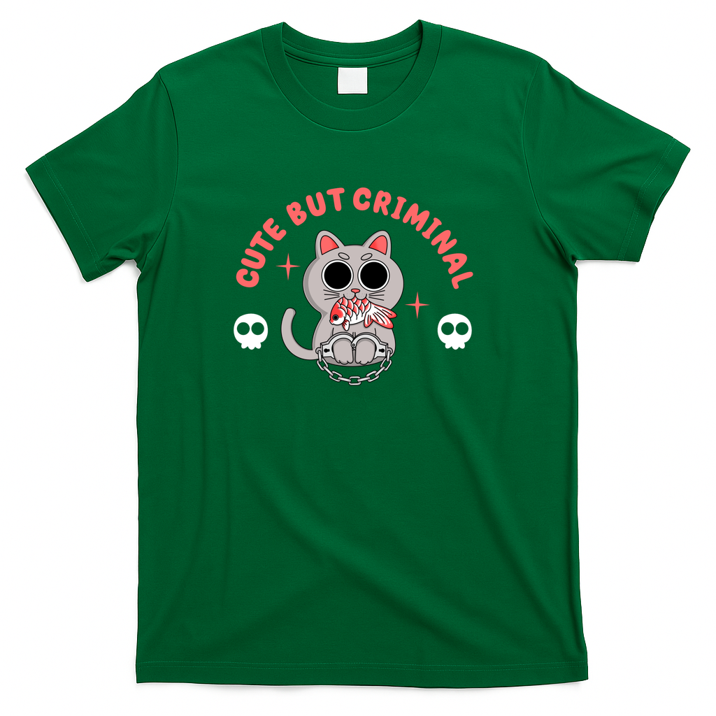 Cute But Criminal - Green