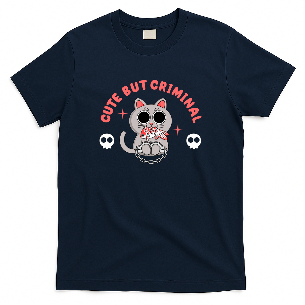 Cute But Criminal - Navy