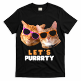 Cat Bachelorette Design Orange Cats T-Shirt