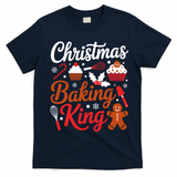 Christmas Baking King T-Shirt - Navy Blue