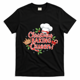 Christmas Baking Queen T-Shirt - Black