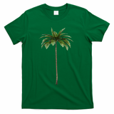 Cool Beach Summer Vacation Tropical Palm Tree T-Shirt - Green