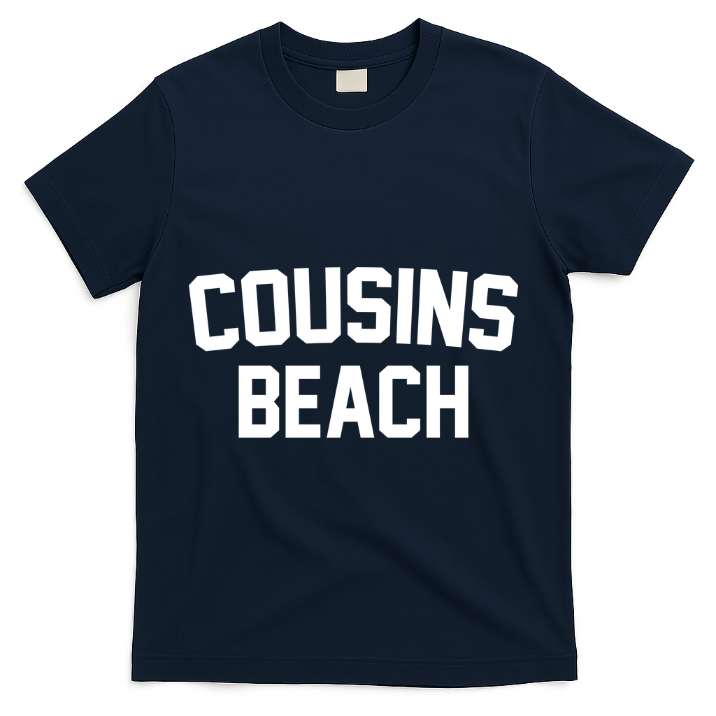 Cousins Beach Summer T-Shirt - Navy
