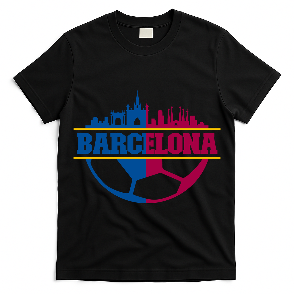 Cool Barcelona Team Euro City T-Shirt