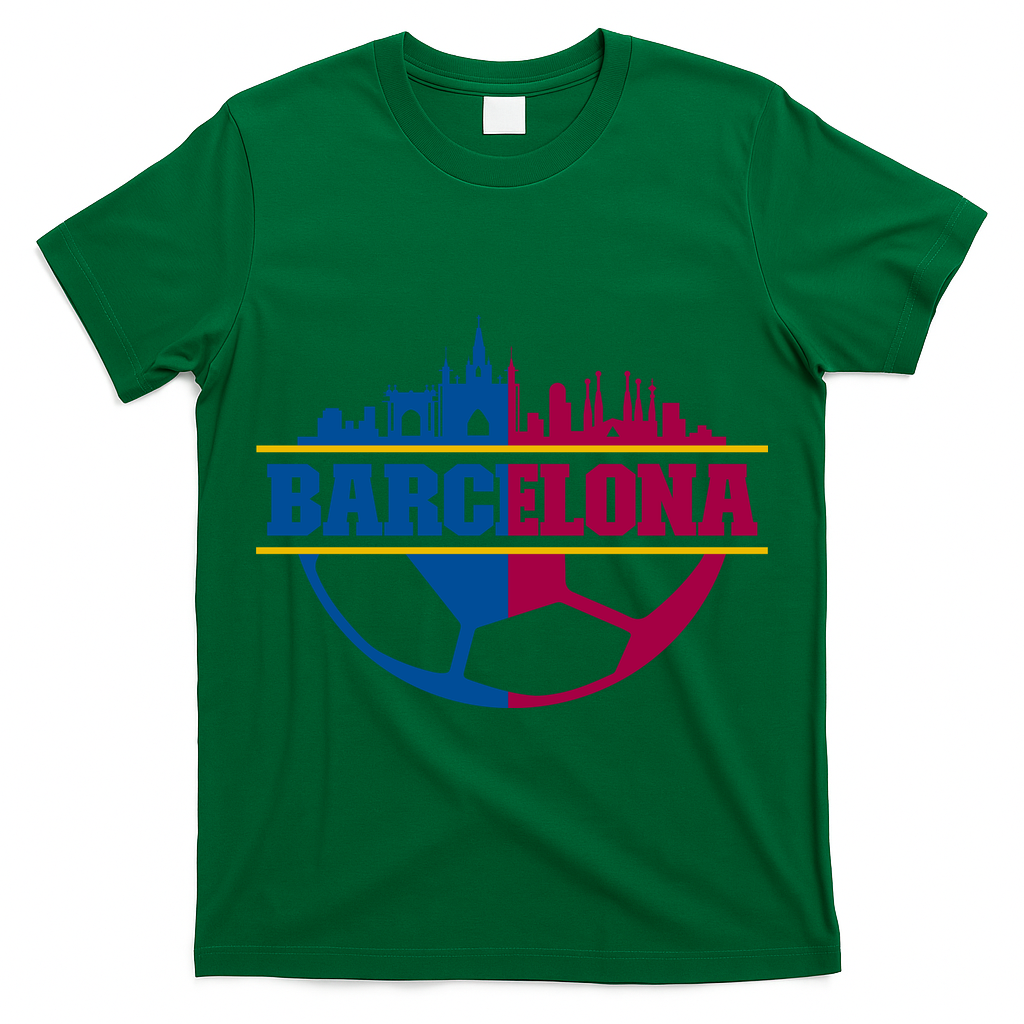 Cool Barcelona Team Euro City T-Shirt