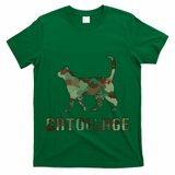 Camo Cat Catoflage Funny Cat Lover Cute Kitten Meow Cats T-Shirt
