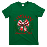 Candy Cane Christmas Club Merry Christmas T-Shirt - Irish Green