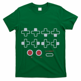 Cheat Code Contra Password Retro Game Gamer Gaming T-Shirt