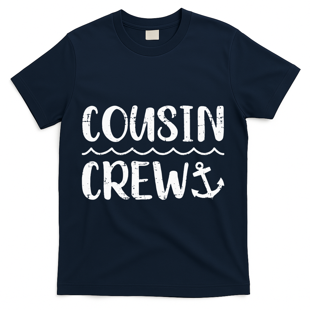 Cousin crew cruise summer vacation T-Shirt - Navy
