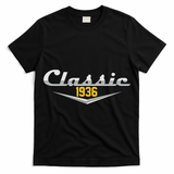 Classic Car Emblem 1936 90th Birthday T-Shirt