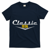 Classic Car Emblem 1936 90th Birthday T-Shirt