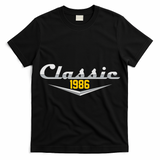 Classic Car Emblem 1986 40th Birthday T-Shirt