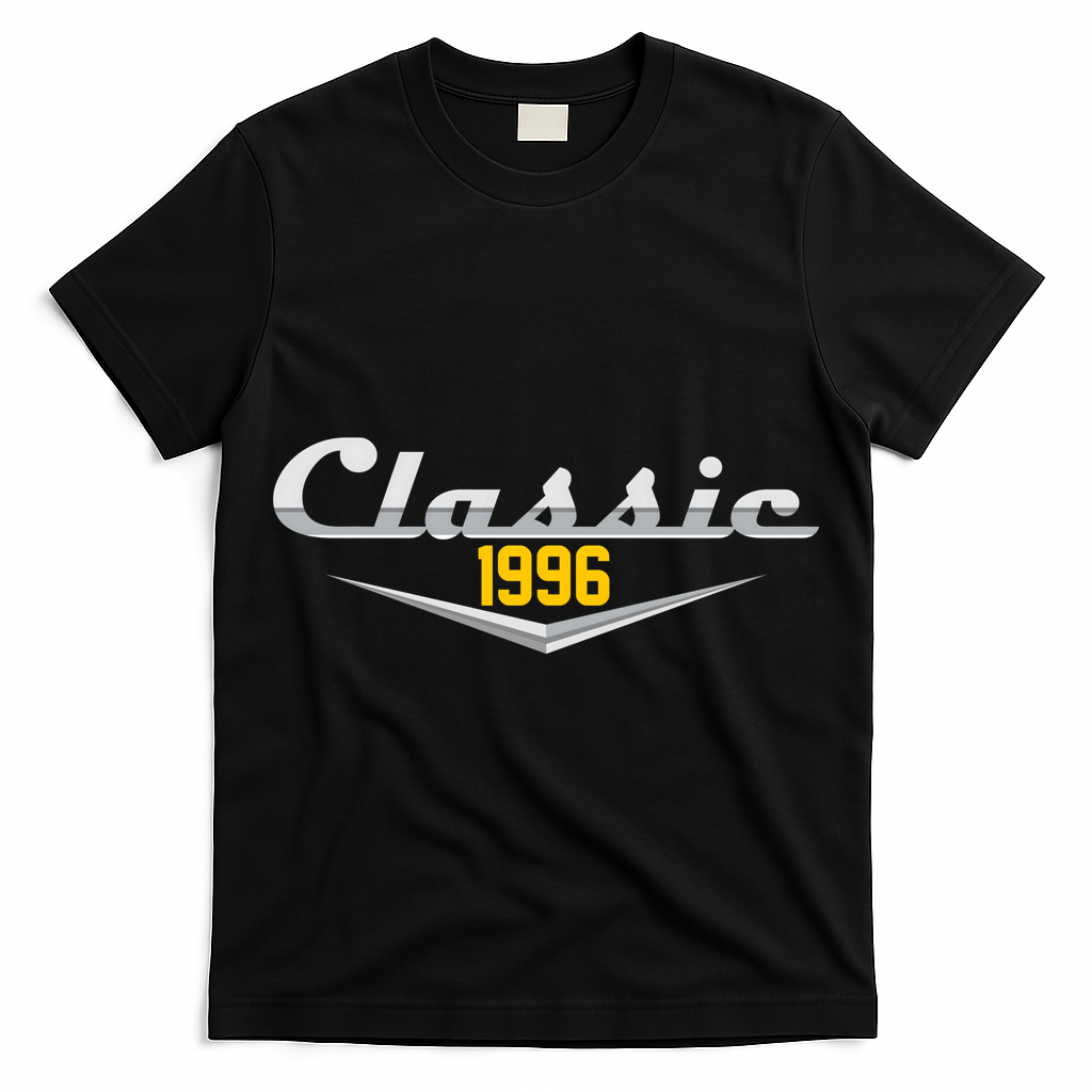 Classic Car Emblem 1996 30th Birthday T-Shirt