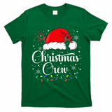 Christmas Crew Family Group Matching Christmas Pajama Party T-Shirt - Irish Green