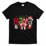 Cute Christmas Holiday Mama T-Shirt - Black