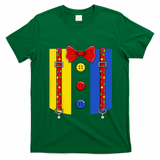 Clown Costume Halloween Circus Matching T-Shirt - Irish Green