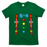 Clown Costume Halloween Funny Circus Clown DIY Costume T-Shirt - Irish Green