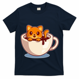 Cute Coffee Kitty T-Shirt