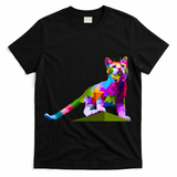 Colorful Curious Kitten T-Shirt