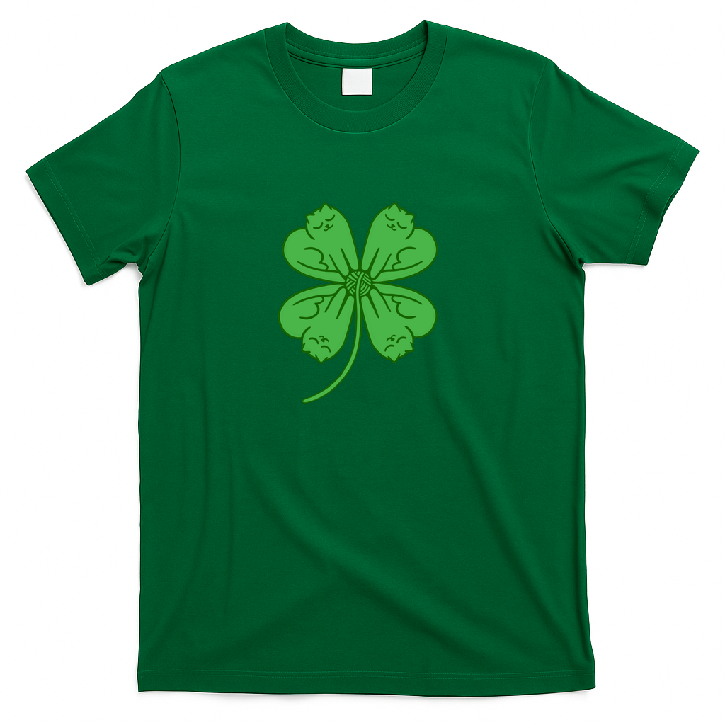Clover Cat - Green