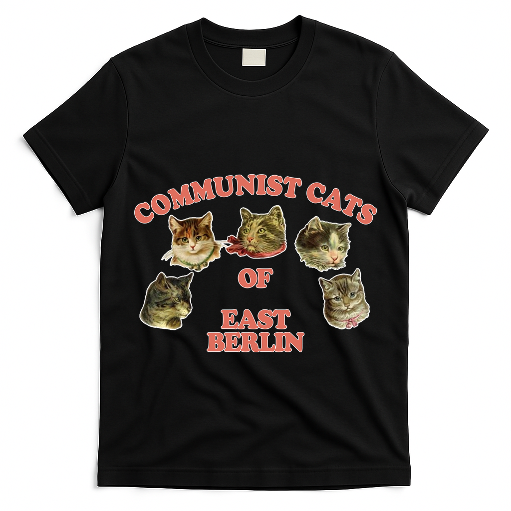 Communist Cats Of East Berlin T-Shirt