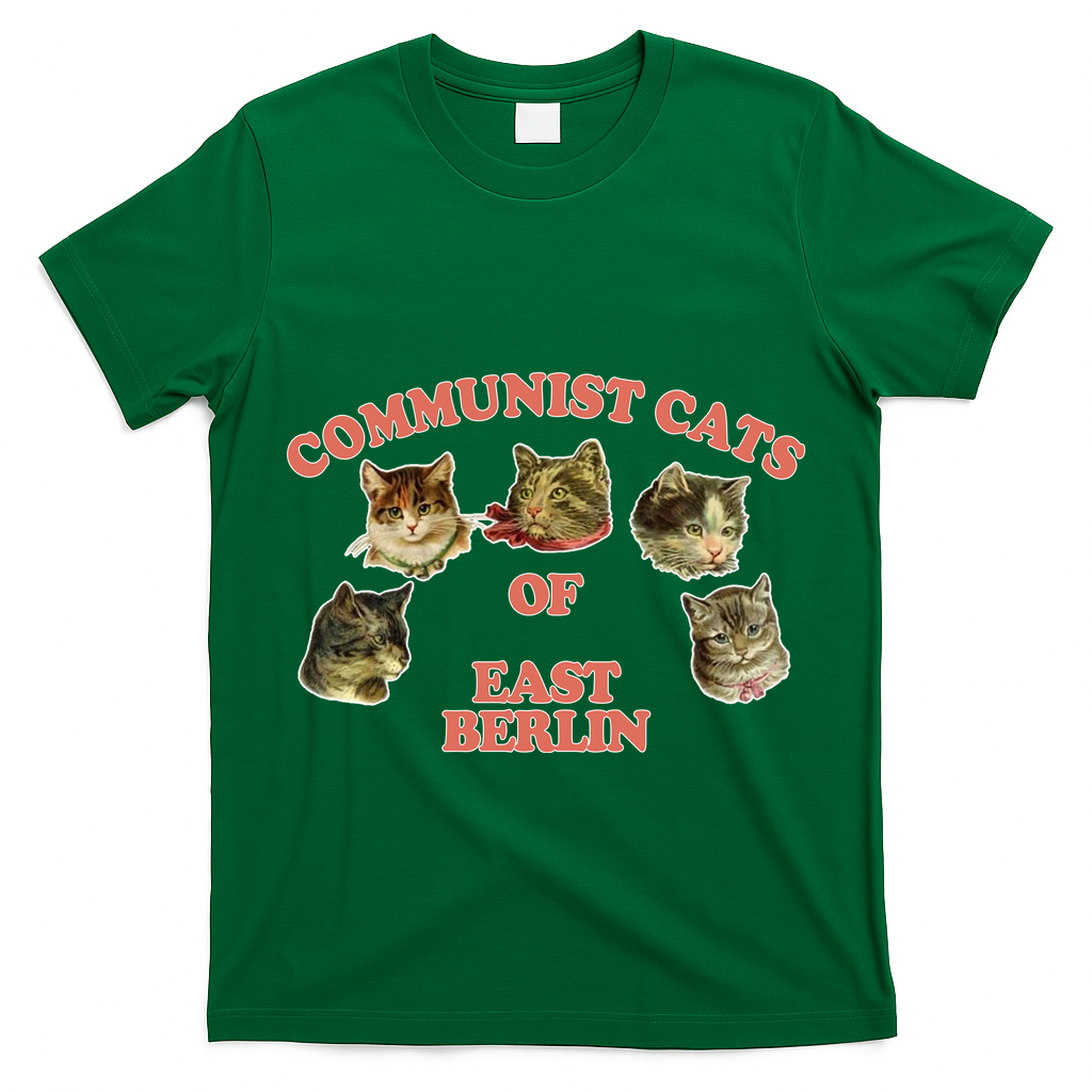 Communist Cats Of East Berlin T-Shirt