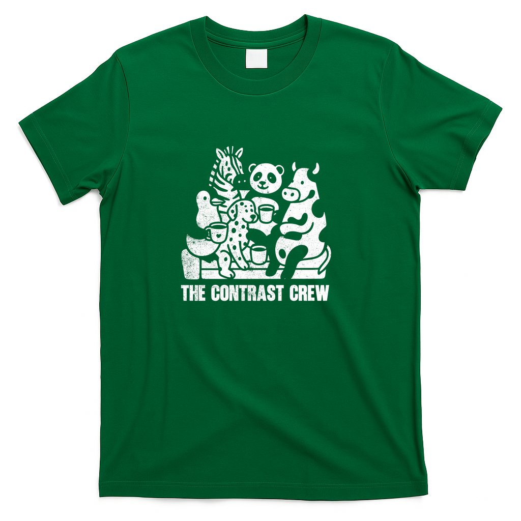 Contrast Crew - Green