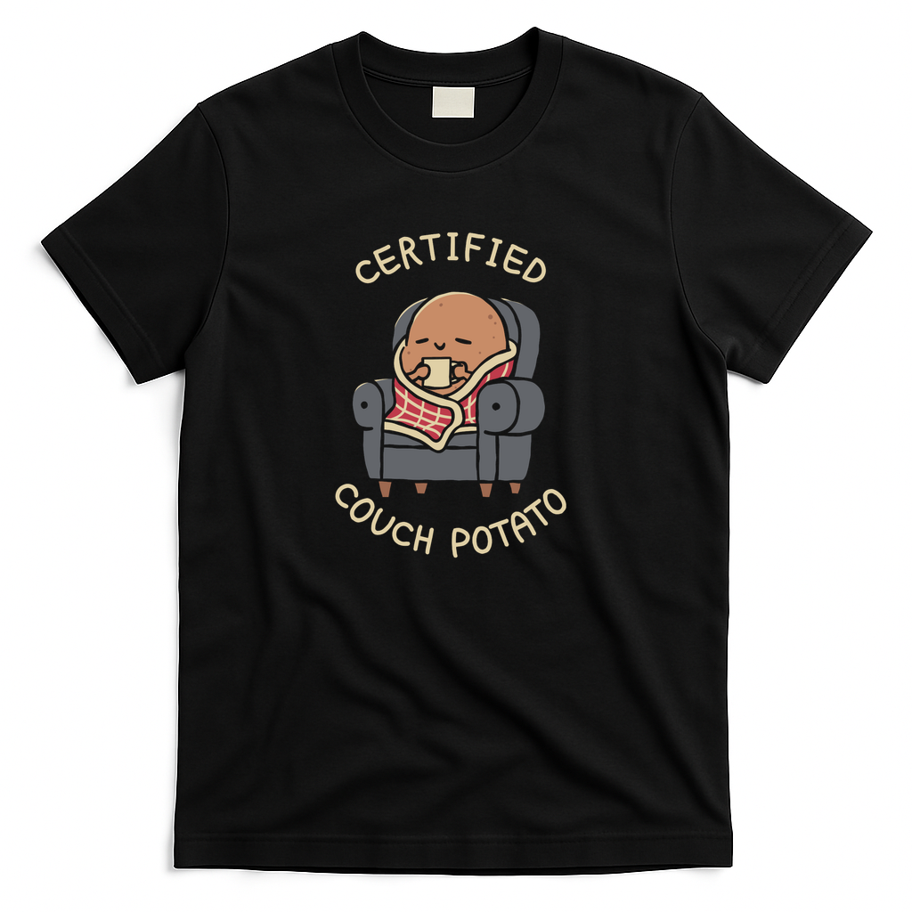 Certified Couch Potato - Black