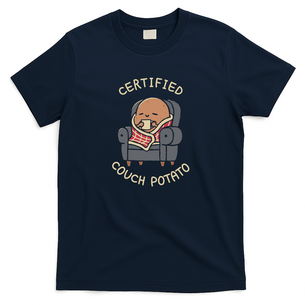Certified Couch Potato - Navy