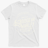 Christmas Carol Scrooge & Marley Holiday Design Tradition T-Shirt - White