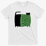 Chonky Christmas Sweater Cat - White