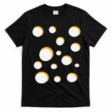 Cheese Costume Swiss Gouda Brie Cheddar Halloween T-Shirt - Black