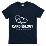 Cardiologist Cardiovascular Technologist And Cardiology Nurse Cute Gift T-Shirt - Navy