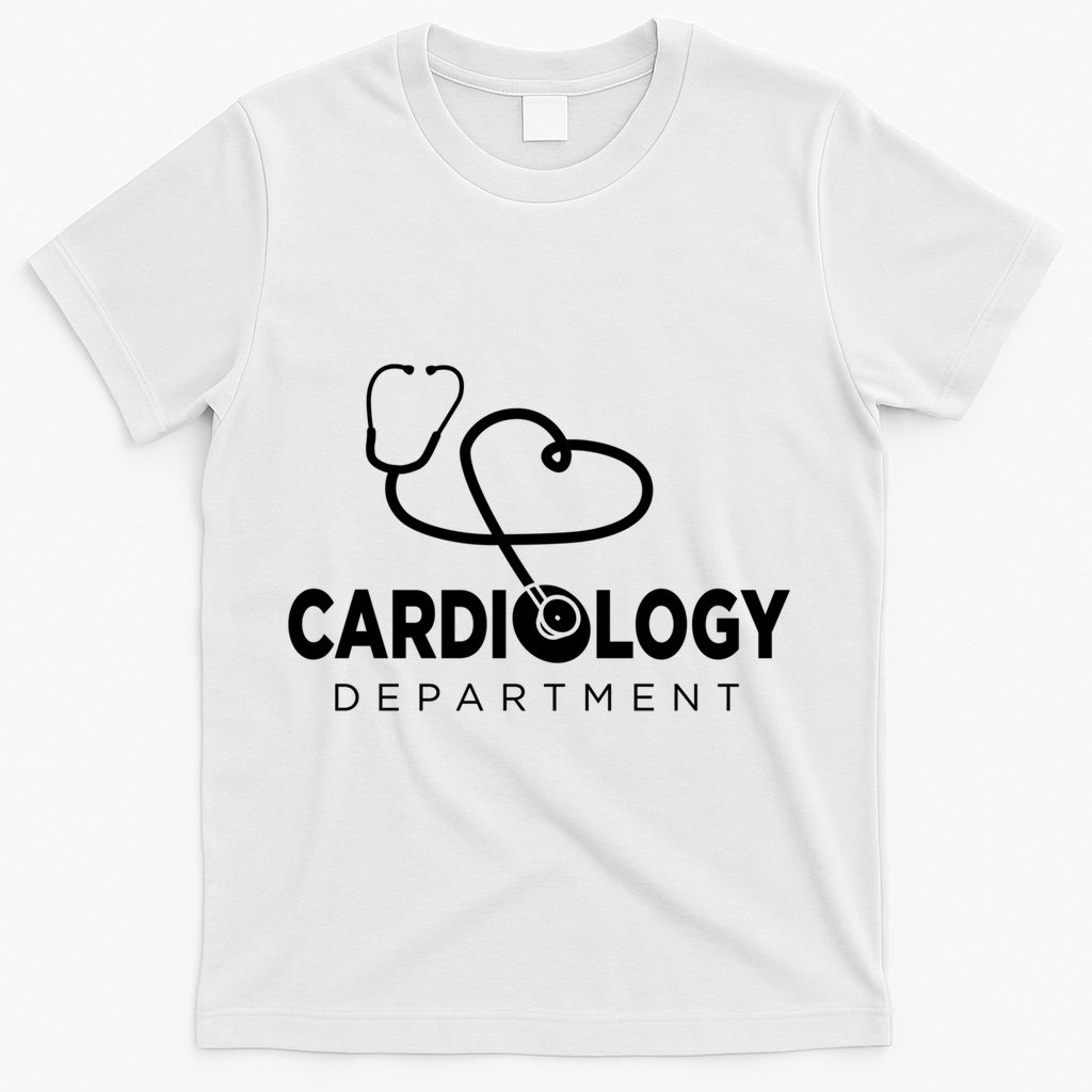 Cardiologist Cardiovascular Technologist And Cardiology Nurse Cute Gift T-Shirt - White