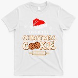 Christmas Cookie Tester Taster Baking Crew Gift T-Shirt - White